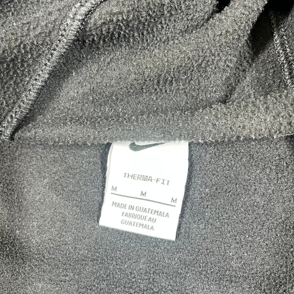 Nike Therma-FIT Mens Full Zip Hoodie Black Training Sweatshirt CU6231-010 M - Picture 7 of 12